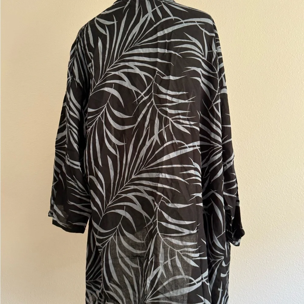 Pokoloko kimono Cover Up Opens Front Women’s one size, lagenlook,‎ artsy, NWT